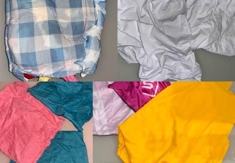 Produtos da linha Trapos, panos, tapetes e retalhos