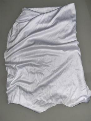 Trapo de malha liso branco